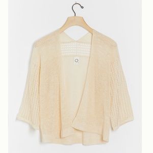 Anthropologie cropped kimono